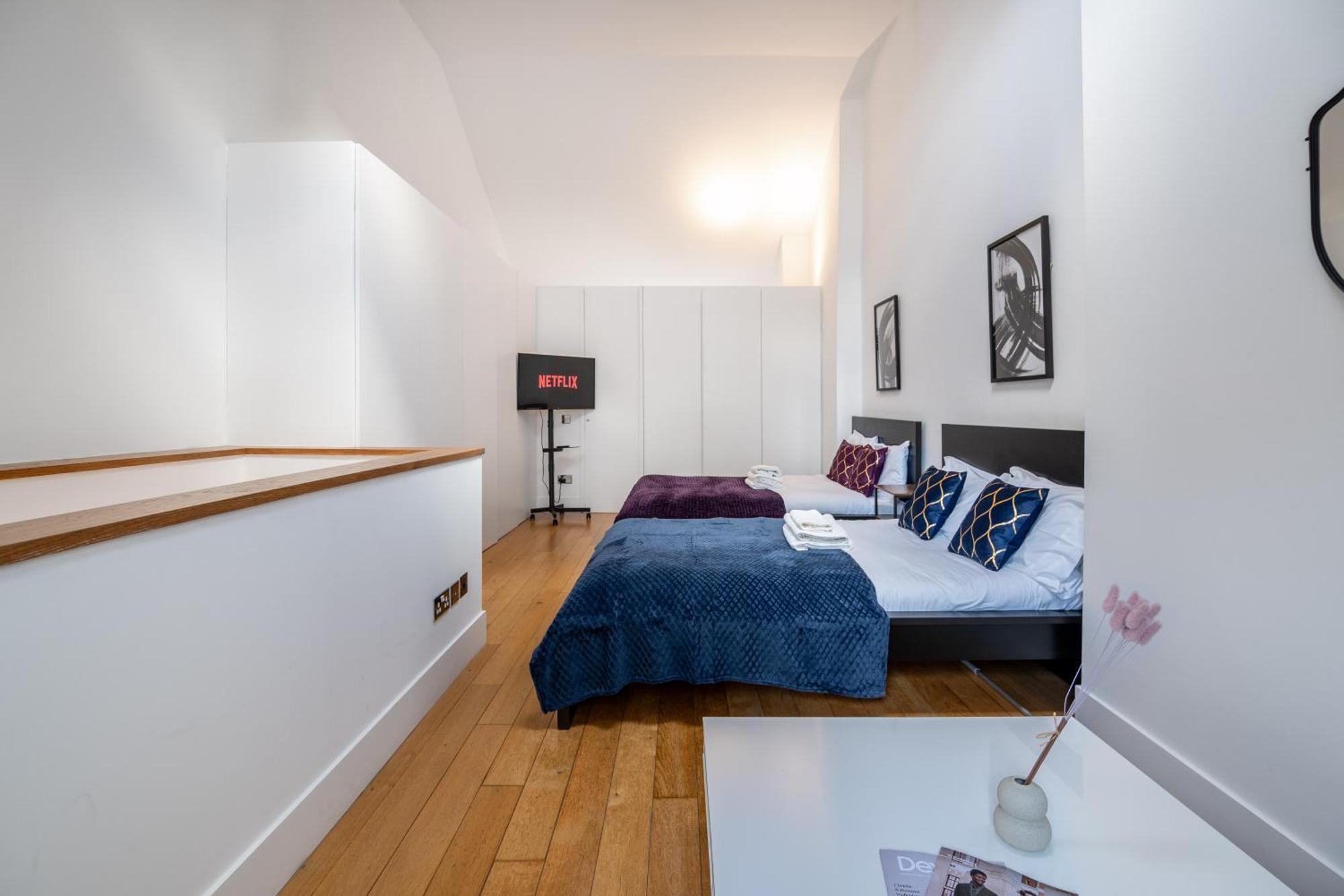 The Deluxe Barbican Duplex Londres Extérieur photo